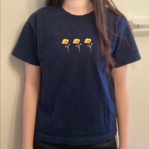 Brandy Melville/ John Galt Poppy Shirt